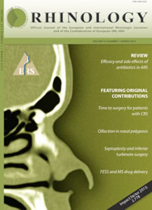 Rhinology Publication